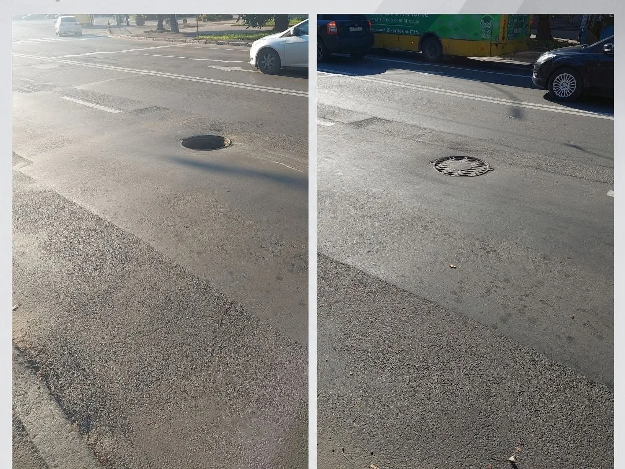 В Луцьку знайшли відкритий люк посеред дороги В Луцьку знайшли відкритий люк посеред дороги