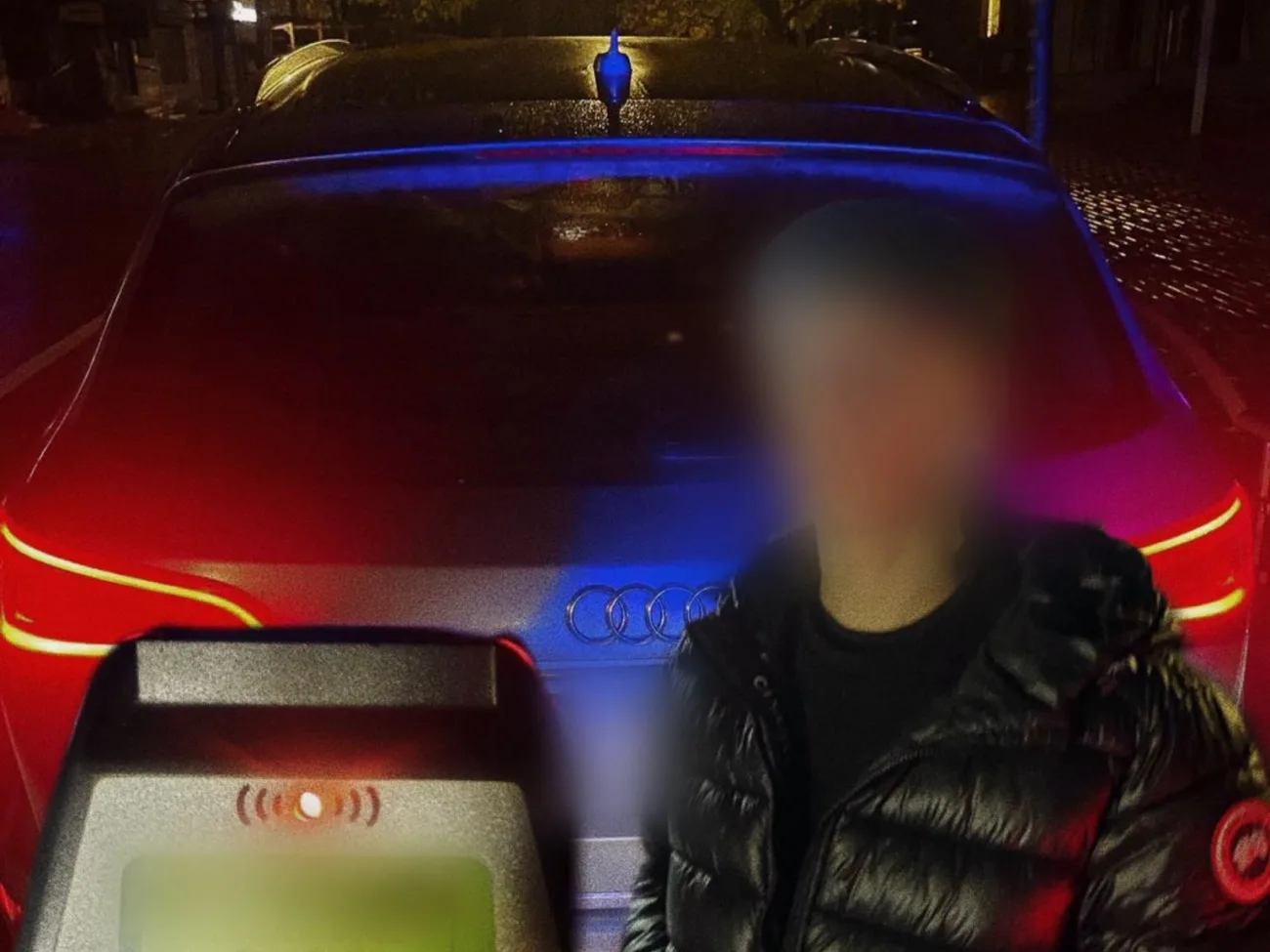 В Луцьку затримали нетверезого водія в центрі міста В Луцьку затримали нетверезого водія в центрі міста