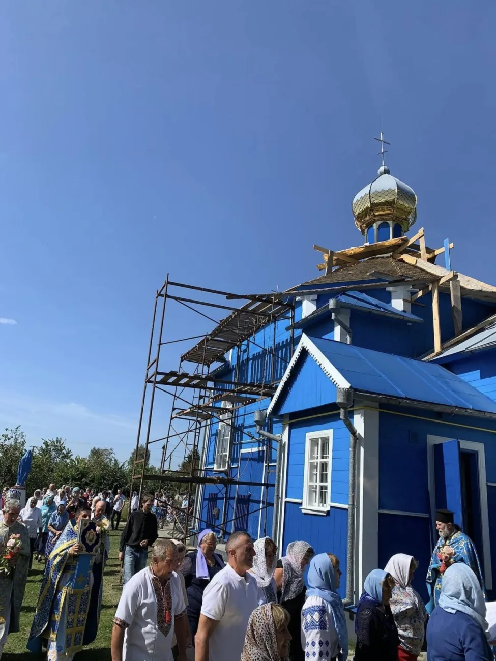 На Волині відремонтували храм ПЦУ в селі
