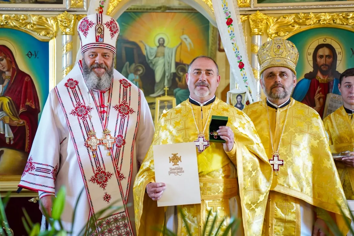 Михаїл провів Літургію біля Луцька з нагоди ювілею декана